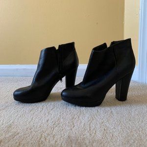Heeled Moto Booties